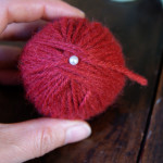 red yarn ball tutorial