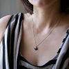tiny lichen necklace