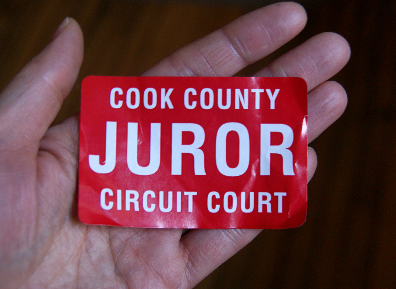 jury badge